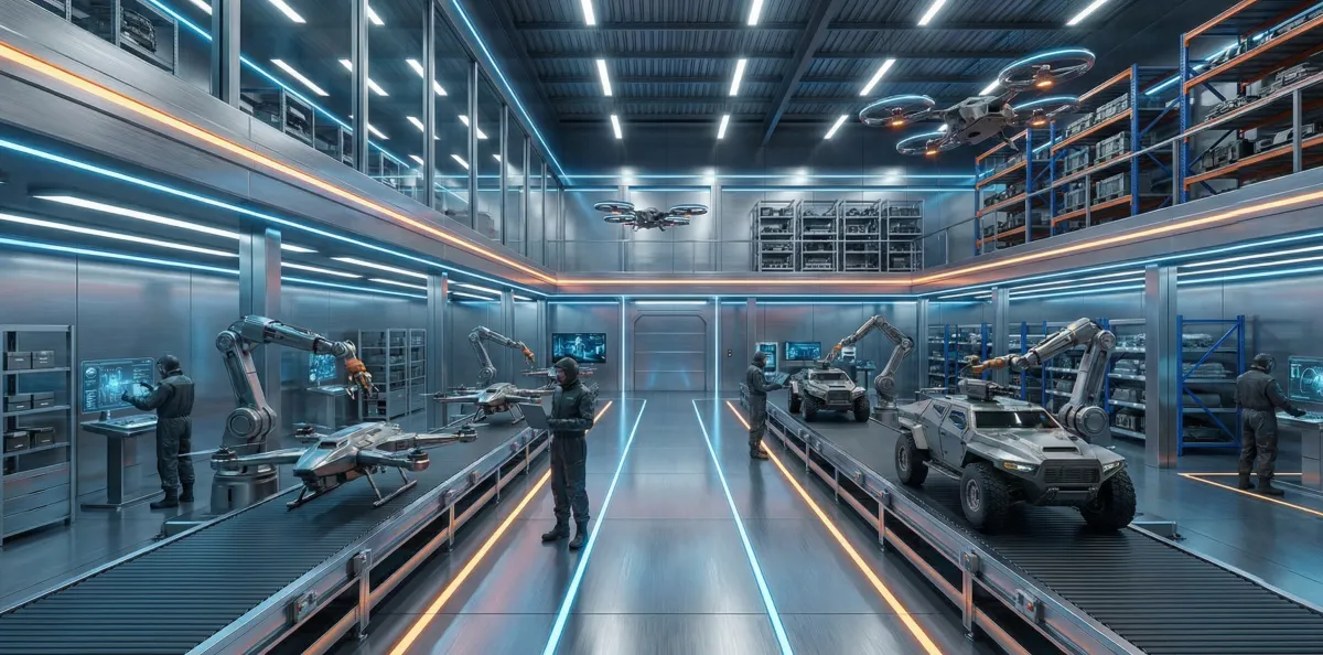 Anduril manufacturing facility