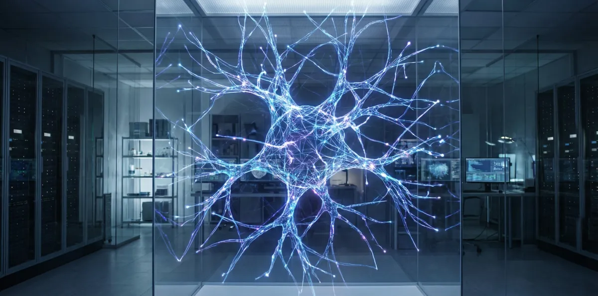 Claude Opus 4.6 AI neural network visualization