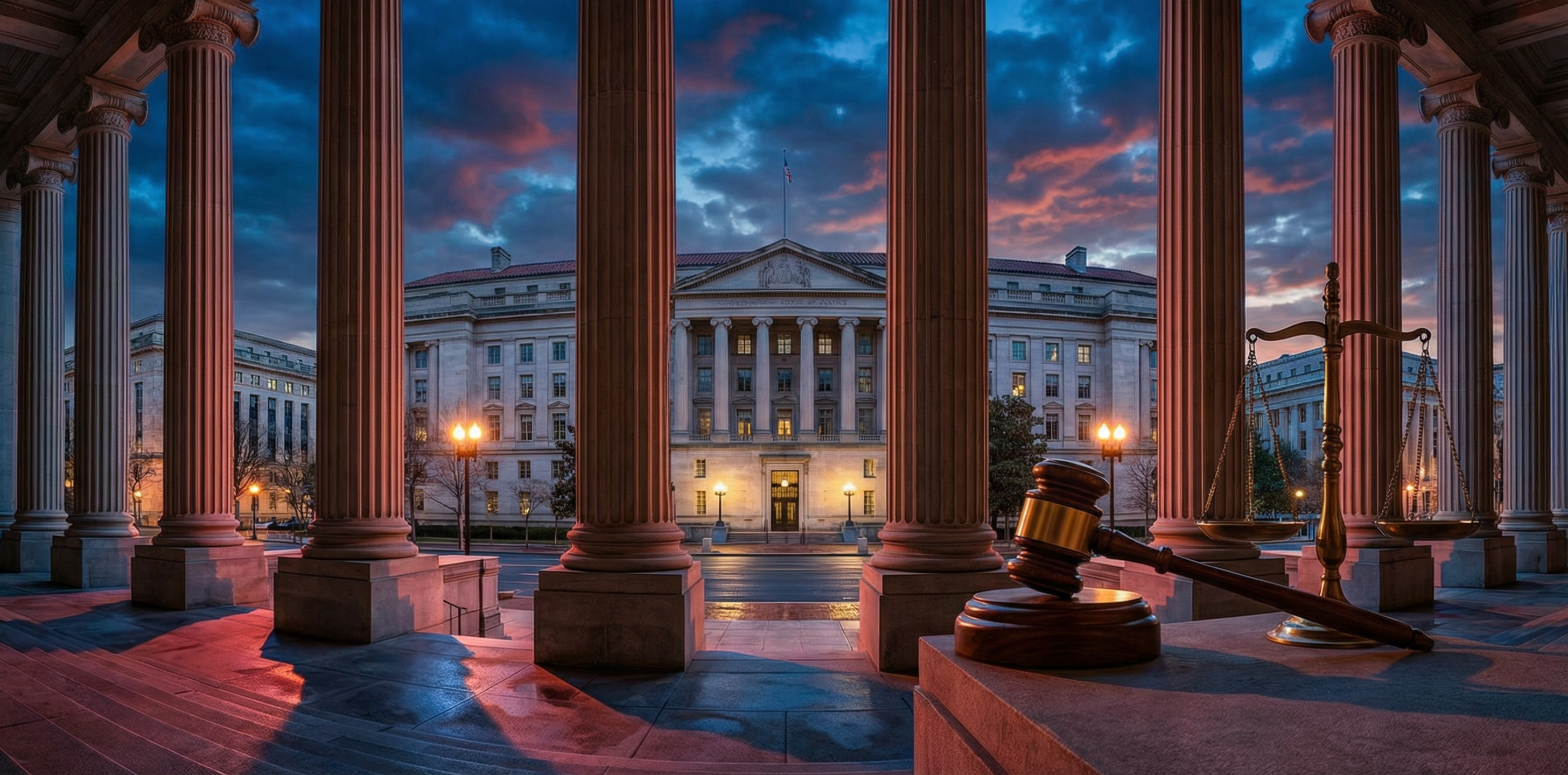 Department of Justice headquarters in Washington DC — DOJ AI Litigation Task Force targets state AI laws