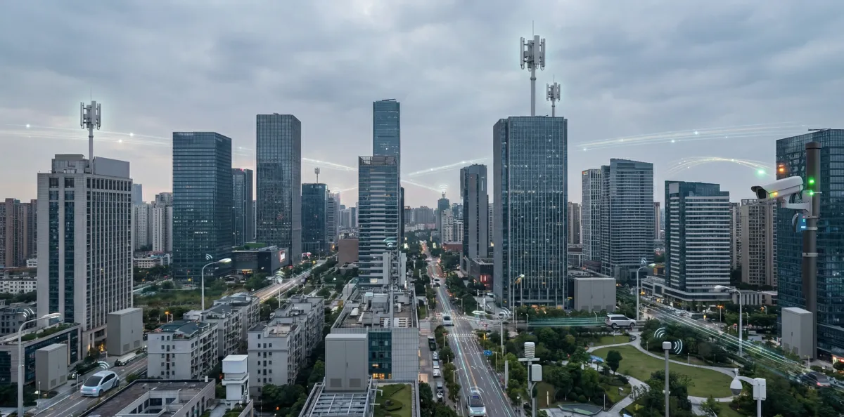 5G edge computing and IoT expansion in smart city