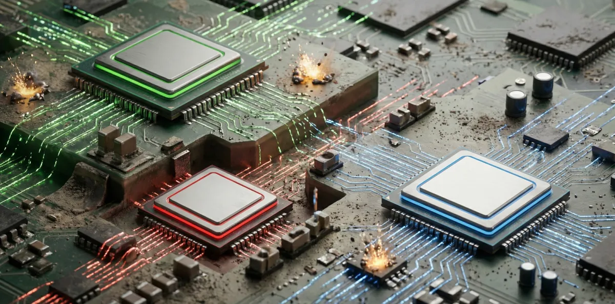 GPU wars between NVIDIA AMD Intel custom AI chips