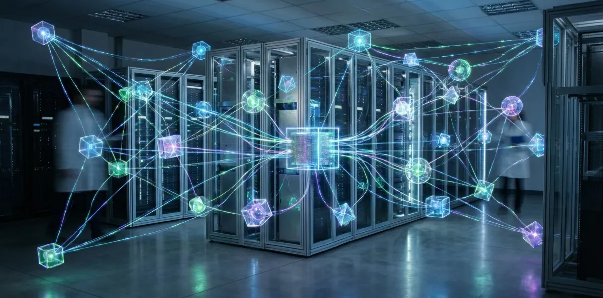 AI assistant framework with agent network visualization