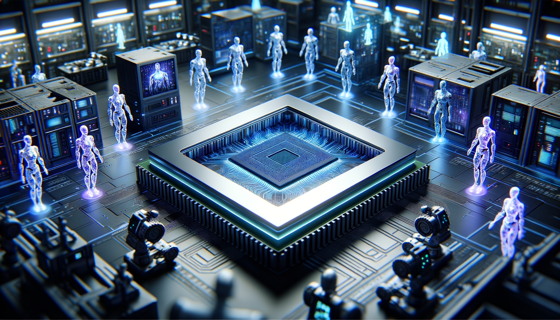 Qualcomm Dragonwing IQ-10 processor powering humanoid robots