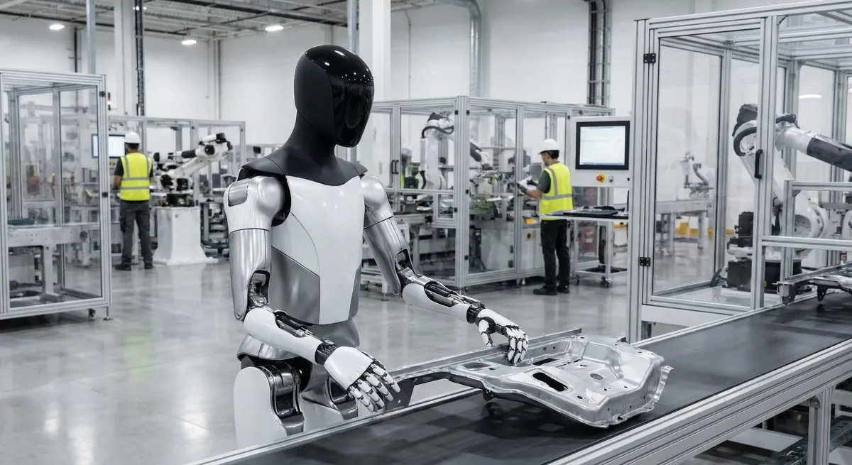 Tesla Optimus Gen 3 humanoid robot